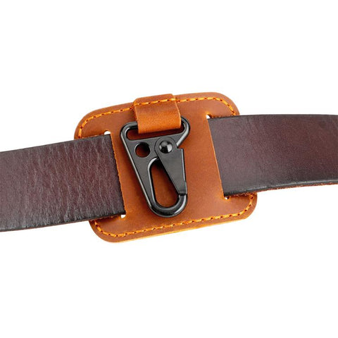 Crazy Horse Leather Car Key Eagle Beak Buckle