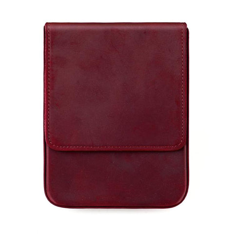 Crazy Horse Leather Pull Out Fountain Pen Cap