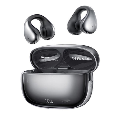 REMAX OWS-10 Clip-on True Wireless Stereo Music and Call Bluetooth Earphones, OWS-10