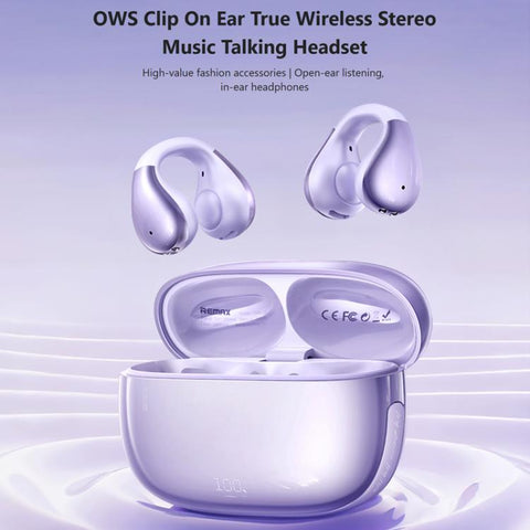 REMAX OWS-10 Clip-on True Wireless Stereo Music and Call Bluetooth Earphones, OWS-10