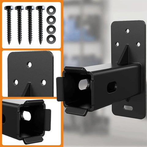 Heavy Duty Wall Mounted Bicycle Bracket T-shaped Metal Storage Rack Connecting Device, FS-2473