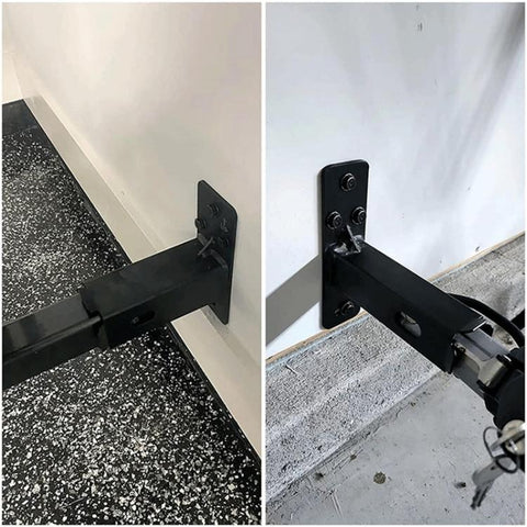 Heavy Duty Wall Mounted Bicycle Bracket T-shaped Metal Storage Rack Connecting Device, FS-2473