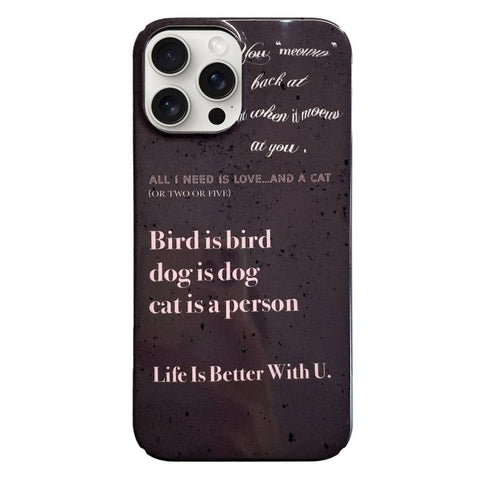 Painted Pattern PC Phone Case, For iPhone 18 Pro Max / 17 Pro Max