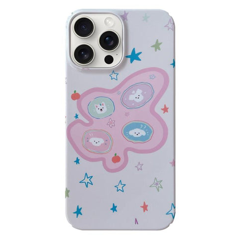 Painted Pattern PC Phone Case, For iPhone 18 Pro / 17 Pro