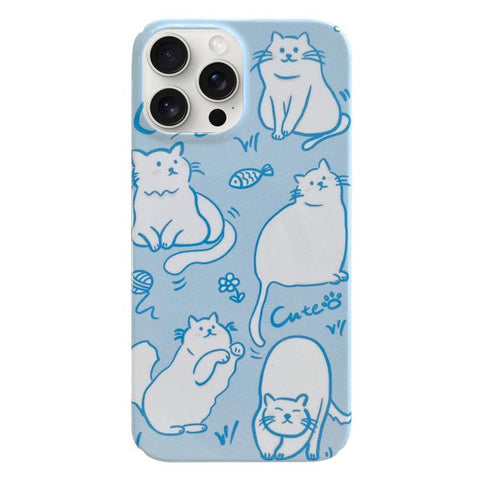 Painted Pattern PC Phone Case, For iPhone 18 Pro / 17 Pro