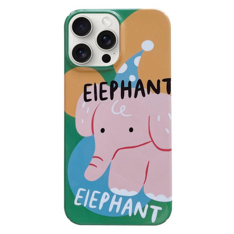 Painted Pattern PC Phone Case, For iPhone 18 Pro / 17 Pro