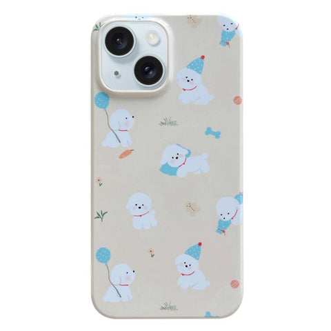 Painted Pattern PC Phone Case, For iPhone 17