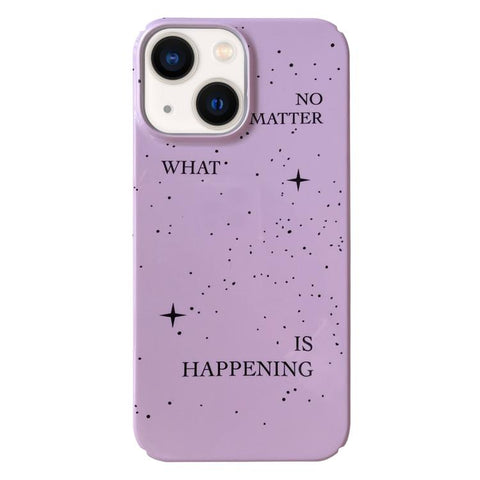 Painted Pattern PC Phone Case, For iPhone 16