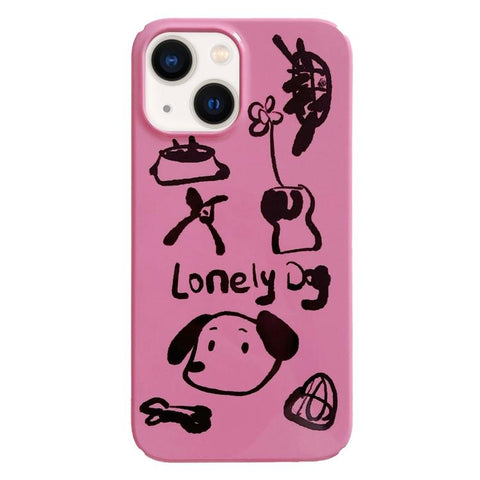 Painted Pattern PC Phone Case, For iPhone 16