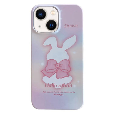 Painted Pattern PC Phone Case, For iPhone 16