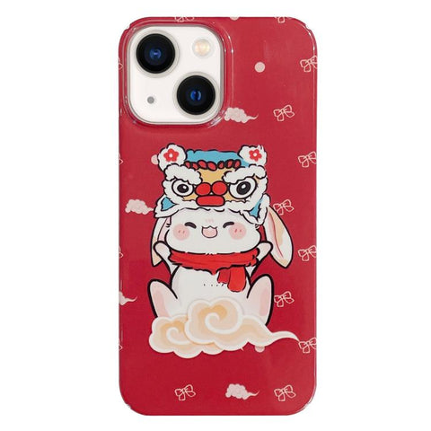 Painted Pattern PC Phone Case, For iPhone 16