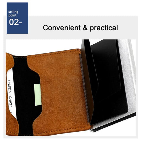 KB260 Aluminum Alloy RFID Card Bag