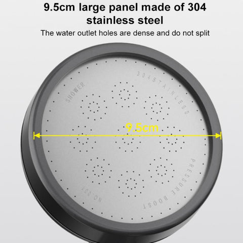 Adjustable Dua Use Overhead Handheld Pressurized Shower Head