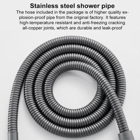 Adjustable Dua Use Overhead Handheld Pressurized Shower Head