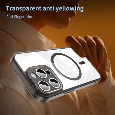 PC Hybrid TPU Airbag Shockproof MagSafe Phone Case, For iPhone 15 Pro, For iPhone 15 Plus, For iPhone 15