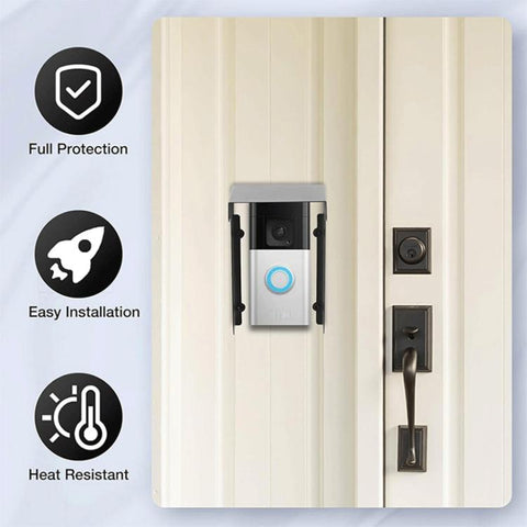 Ring Doorbell Rainproof Cover Metal Bracket Kit, FS-24116