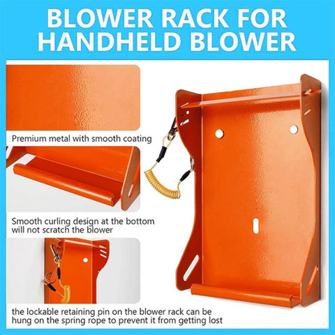Handheld Blower Wall Mounted Storage Rack for Stihl BG Series, FS-24128
