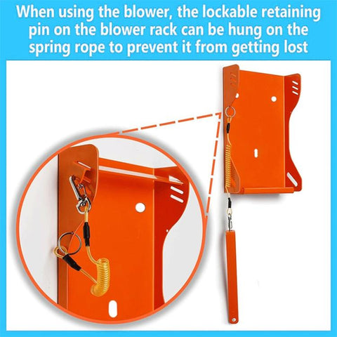 Handheld Blower Wall Mounted Storage Rack for Stihl BG Series, FS-24128