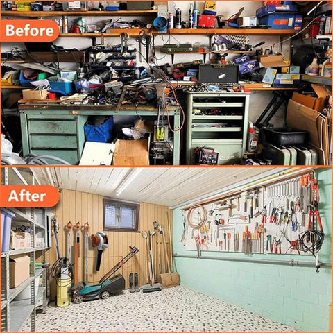 Handheld Blower Wall Mounted Storage Rack for Stihl BG Series, FS-24128