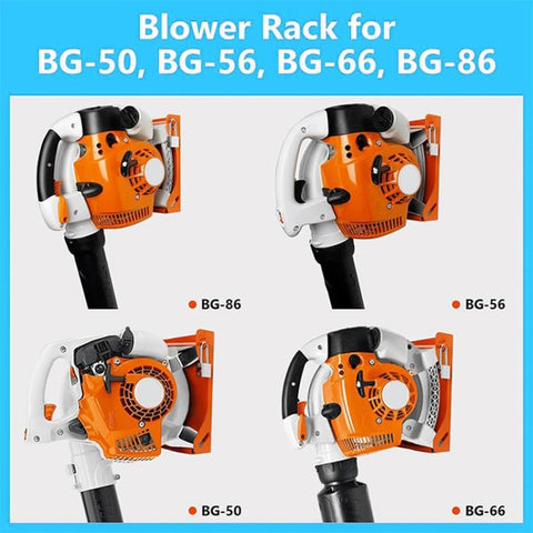 Handheld Blower Wall Mounted Storage Rack for Stihl BG Series, FS-24128