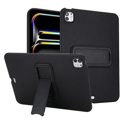 Leather-Textured PU Shockproof Tablet Case with Holder, For iPad Air 11 2026 / 2025 / 2024, For iPad Pro 11 2025 / 2024, For iPad 2025 / 2022, For iPad mini 6 / mini 2024, For iPad Pro 11 2022 / 2021 / 2020, For iPad Air 10.9 2022 / 2020               ...