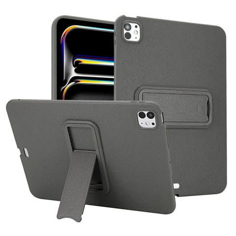 Leather-Textured PU Shockproof Tablet Case with Holder, For iPad Air 11 2026 / 2025 / 2024, For iPad Pro 11 2025 / 2024, For iPad 2025 / 2022, For iPad mini 6 / mini 2024, For iPad Pro 11 2022 / 2021 / 2020, For iPad Air 10.9 2022 / 2020               ...