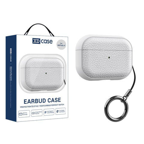 XDcase Lychee Texture TPU Earbuds Case with Buckle, For AirPods 5 / 4, For AirPods Pro 3, For AirPods Pro 2 / 1