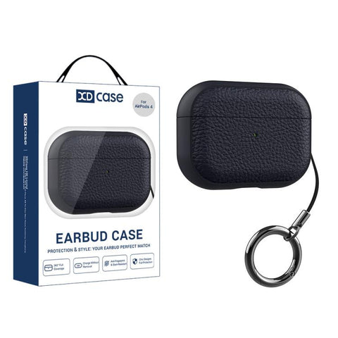 XDcase Lychee Texture TPU Earbuds Case with Buckle, For AirPods 5 / 4, For AirPods Pro 3, For AirPods Pro 2 / 1