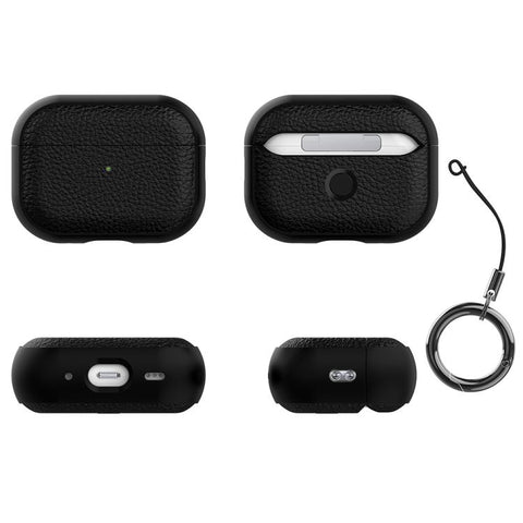 XDcase Lychee Texture TPU Earbuds Case with Buckle, For AirPods 5 / 4, For AirPods Pro 3, For AirPods Pro 2 / 1