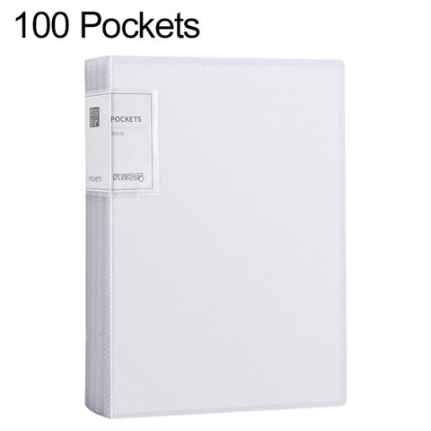 A4 Translucent Inner Pocket Document Storage Folder, 20 Pockets, 30 Pockets, 40 Pockets, 60 Pockets, 100 Pockets