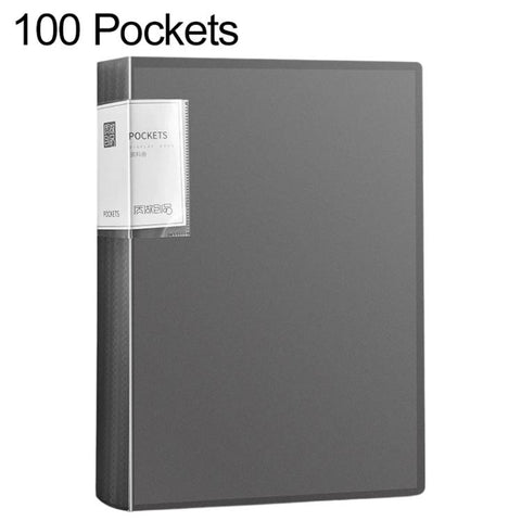 A4 Translucent Inner Pocket Document Storage Folder, 20 Pockets, 30 Pockets, 40 Pockets, 60 Pockets, 100 Pockets