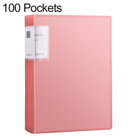 A4 Translucent Inner Pocket Document Storage Folder, 20 Pockets, 30 Pockets, 40 Pockets, 60 Pockets, 100 Pockets