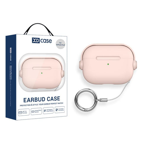 XDcase Music Boy Macaron Earbud Case with Ring Buckle, For AirPods 5 / 4, For AirPods Pro 3, For AirPods Pro 2 / 1