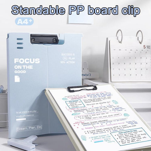 A4 Standing File Board Writing Pad, Vertical, Horizontal