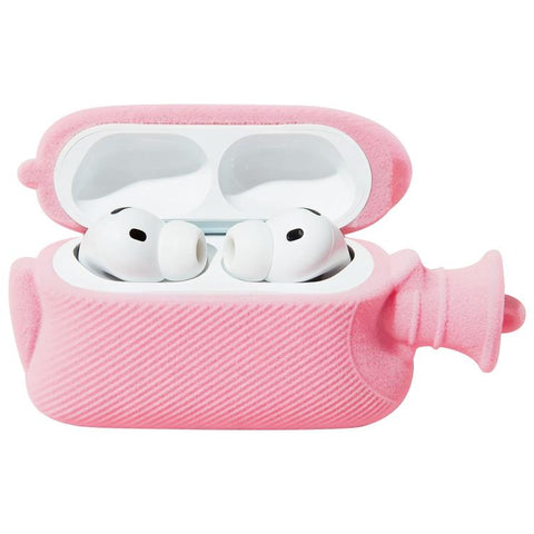 Hand Warmer Plush Earphone Protective Case with Keychain, For AirPods 5 / 4, For AirPods Pro 3, For AirPods Pro 2, For AirPods 3, For AirPods Pro