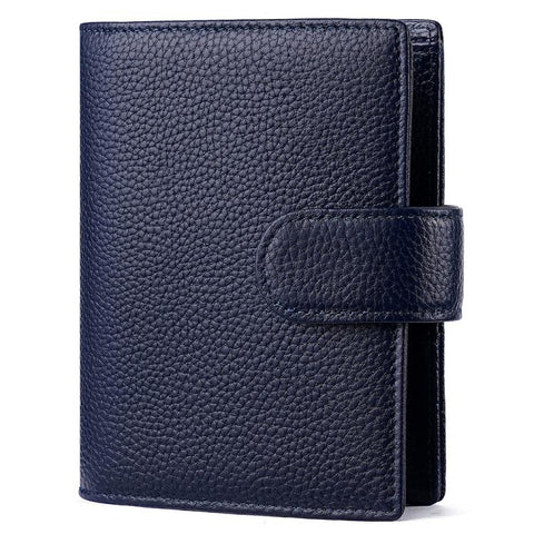 Litchi Pattern A7 Loose Leaf Notebook Passport Holder
