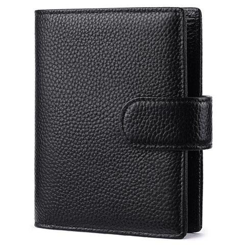 Litchi Pattern A7 Loose Leaf Notebook Passport Holder