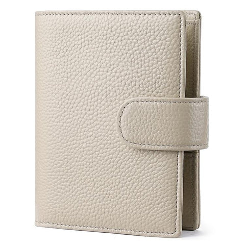 Litchi Pattern A7 Loose Leaf Notebook Passport Holder