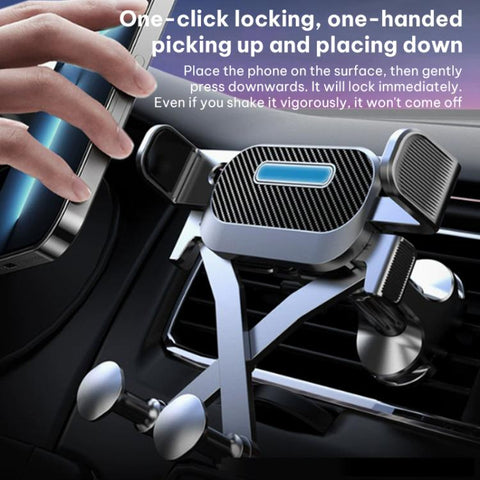 One-touch Retractable Car Phone Holder Main Body Accessory for 17mm Ball Joint