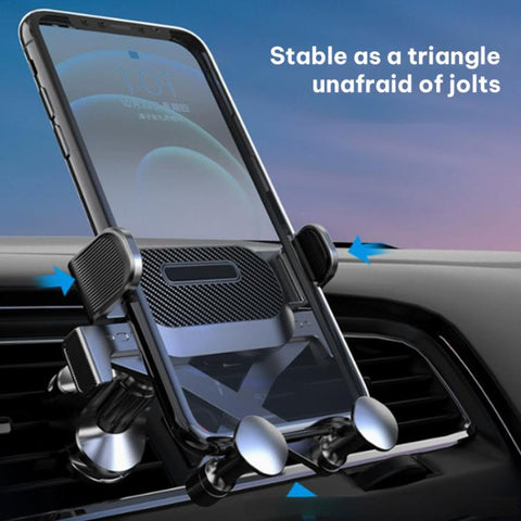 One-touch Retractable Car Phone Holder Main Body Accessory for 17mm Ball Joint