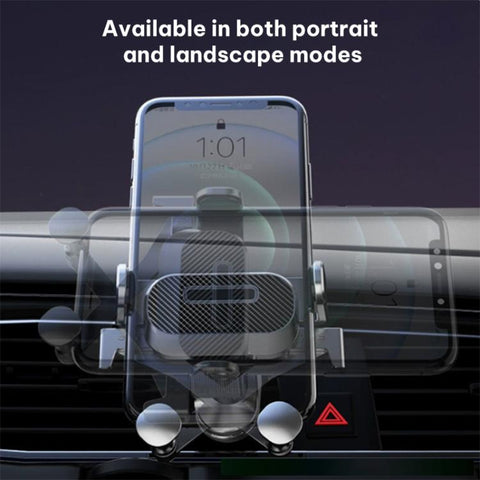 One-touch Retractable Car Phone Holder Main Body Accessory for 17mm Ball Joint