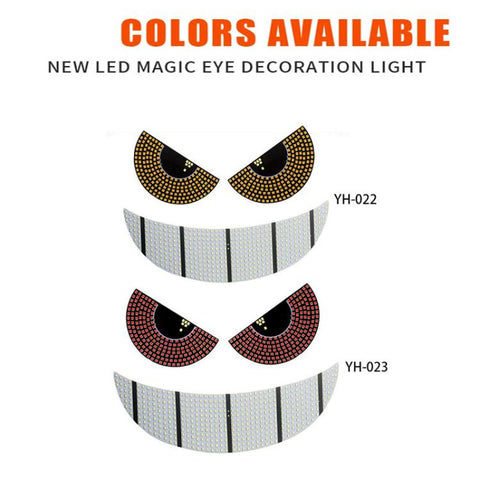 Devil Eye Car LED Display Decorative Lights, YH-22, YH-23