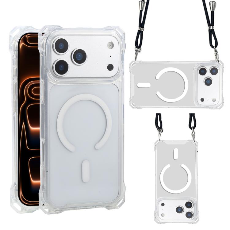 XDcase Four-Corner Hole Shockproof Magnetic Phone Case, Lanyard Not Included, For iPhone 18 Pro / 17 Pro, For iPhone 18 Pro Max / 17 Pro Max, For iPhone 17, For iPhone Air