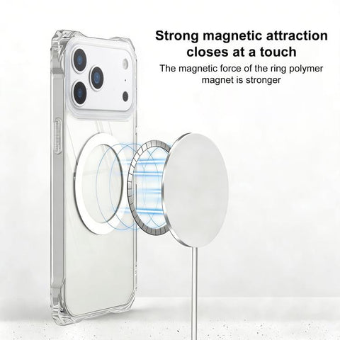 XDcase Four-Corner Hole Shockproof Magnetic Phone Case, Lanyard Not Included, For iPhone 18 Pro / 17 Pro, For iPhone 18 Pro Max / 17 Pro Max, For iPhone 17, For iPhone Air