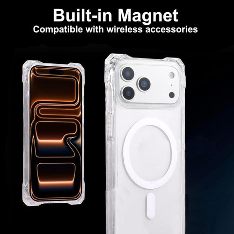XDcase Four-Corner Hole Shockproof Magnetic Phone Case, Lanyard Not Included, For iPhone 18 Pro / 17 Pro, For iPhone 18 Pro Max / 17 Pro Max, For iPhone 17, For iPhone Air