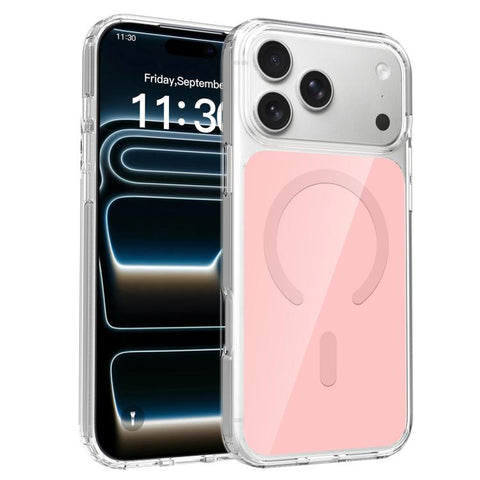Colorful Hard PC Hybrid Soft TPU Magnetic Phone Case, For iPhone 18 Pro / 17 Pro, For iPhone 18 Pro Max / 17 Pro Max, For iPhone 17