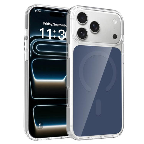 Colorful Hard PC Hybrid Soft TPU Magnetic Phone Case, For iPhone 18 Pro / 17 Pro, For iPhone 18 Pro Max / 17 Pro Max, For iPhone 17