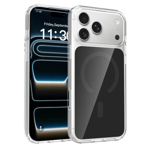 Colorful Hard PC Hybrid Soft TPU Magnetic Phone Case, For iPhone 18 Pro / 17 Pro, For iPhone 18 Pro Max / 17 Pro Max, For iPhone 17