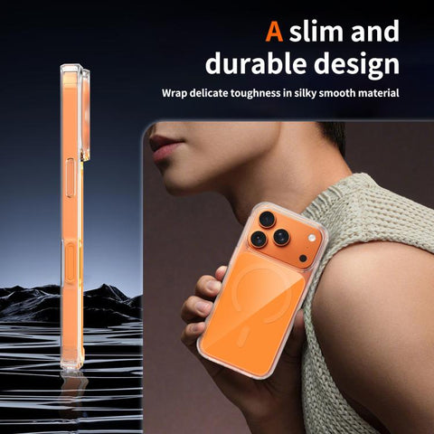 Colorful Hard PC Hybrid Soft TPU Magnetic Phone Case, For iPhone 18 Pro / 17 Pro, For iPhone 18 Pro Max / 17 Pro Max, For iPhone 17