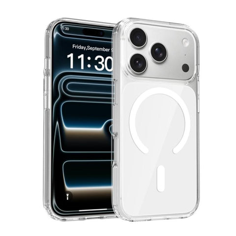 Colorful Hard PC Hybrid Soft TPU Magnetic Phone Case, For iPhone 18 Pro / 17 Pro, For iPhone 18 Pro Max / 17 Pro Max, For iPhone 17